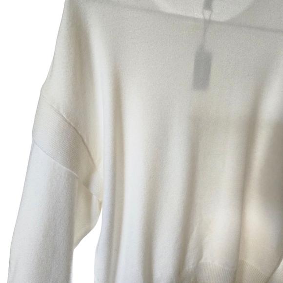 Express Cream Crew Neck Sweater - Picture 10 of 15